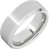 Jewelry Innovations Serinium beveled ring 8mm