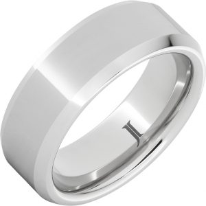 Jewelry Innovations Serinium beveled ring 8mm