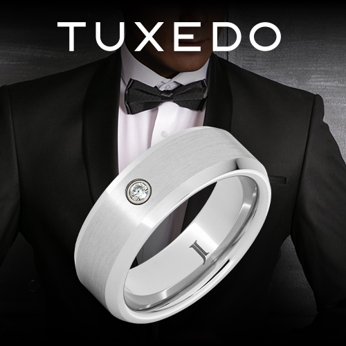 Serinium Ring Collections Black Tuxedo
