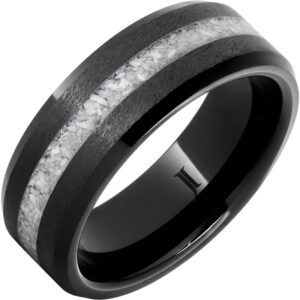 Tough as Nails - Black Diamond Ceramic™ Shark Tooth Ring