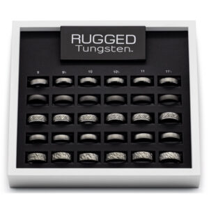 Rugged Tungsten™ Backstock Tray - 30 Ring